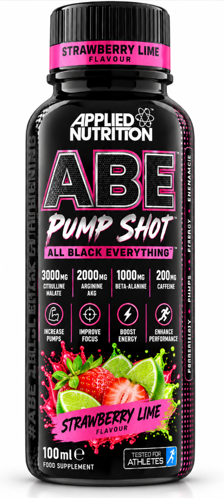 ABE Pump Shot 100ml - Strawberry Lime